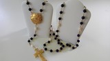 Saint Damien and Saint Marianne of Molokai Rosary - Handmade in Hawaii