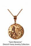 Saint Marianne of Molokai Medallion - Handmade in Hawaii